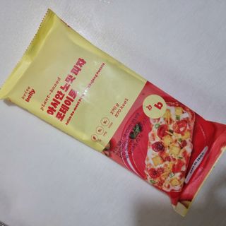 브라잇벨리 비건피자 [노밋피자알로하 & 노밋피자포테이토] 2가지맛 — 4점을 준 리뷰어가 2022년 7월 올린 사용 사진
