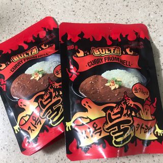불타 지옥불카레 불지옥맛 180g x 3봉 — 4점을 준 리뷰어가 2021년 6월 올린 사용 사진