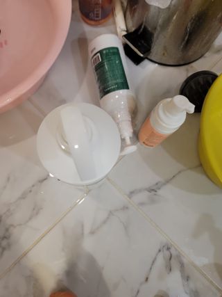 [바이오맥스] 프로코어 탈모완화샴푸 1000ml — 5점을 준 리뷰어가 2022년 8월 올린 사용 사진