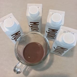 이너프 뮐크 초콜릿맛 — 5점을 준 리뷰어가 2022년 9월 올린 사용 사진