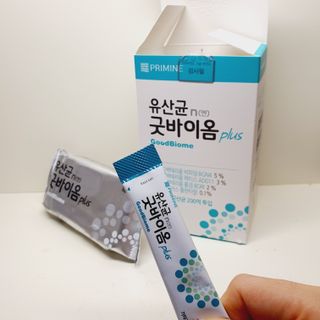 프리마인 유산균 국가지정연구소 선정, 살아있는 생유산균 200억 마리의 힘. 유산균n굿바이옴플러스 — 5점을 준 리뷰어가 2021년 9월 올린 사용 사진