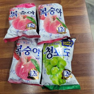 청포도캔디 복숭아캔디 — 4.5점을 준 리뷰어가 2022년 11월 올린 사용 사진