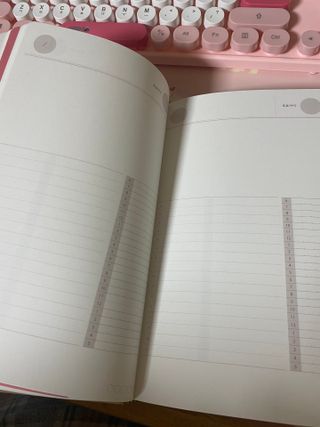 응원과 위로가 필요한 당신에게  리훈 하고싶은말 스터디 플래너 — 4점을 준 리뷰어가 2022년 3월 올린 사용 사진