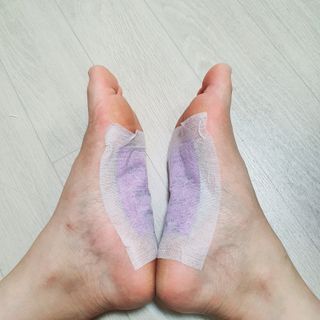 [레제르] 아로마 수액패치 발패치 30매입 -라벤더향/유칼립투스향/대나무향 — 5점을 준 리뷰어가 2022년 10월 올린 사용 사진