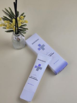 바노바기 코스메틱 바노바기 밀크씨슬 리페어 시카 선스크린 플러스 50ml — 5점을 준 리뷰어가 2023년 1월 올린 사용 사진