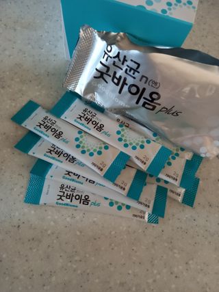 프리마인 유산균 국가지정연구소 선정, 살아있는 생유산균 200억 마리의 힘. 유산균n굿바이옴플러스 — 5점을 준 리뷰어가 2021년 9월 올린 사용 사진
