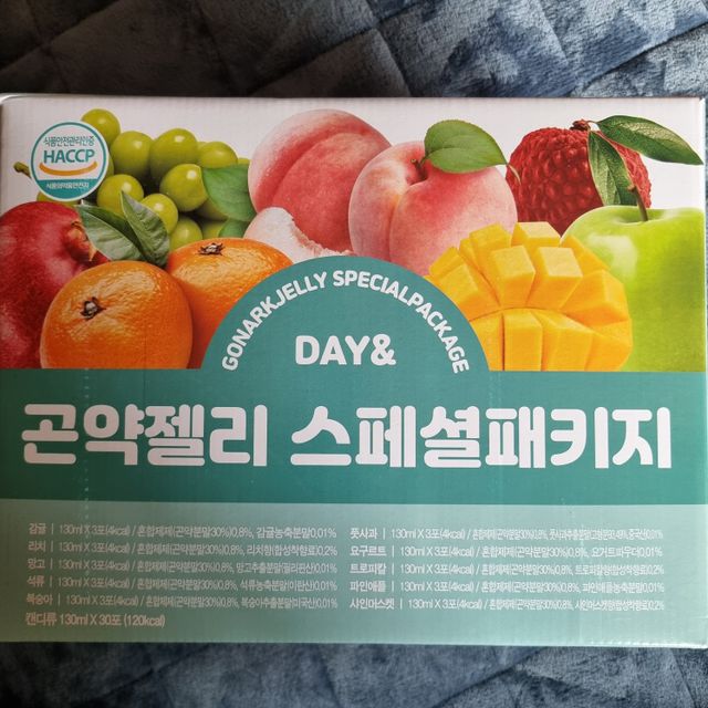 10가지 맛, 입맛대로 스페셜하게~ 가볍게 한 포 땡! 곤약젤리 스페셜 패키지 130ml x 30포 리뷰 사진