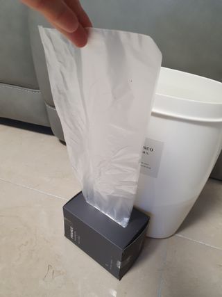 창신리빙 프랑코 바스 휴지통 7L — 5점을 준 리뷰어가 2022년 2월 올린 사용 사진