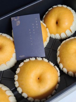 엘로아시스 수출용 특품 신고배 선물세트 5KG — 5점을 준 리뷰어가 2022년 1월 올린 사용 사진