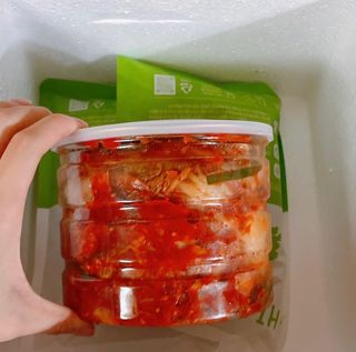 셰프애찬 알배기 겉절이 김치 1kg — 5점을 준 리뷰어가 2022년 9월 올린 사용 사진