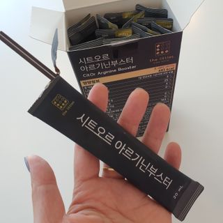더리틀스 시트오르 아르기닌부스터 — 4점을 준 리뷰어가 2023년 1월 올린 사용 사진