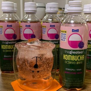 더그레잇티 콤부차 300ml *12개입 (오리지널 6개+베리리치 6개) — 5점을 준 리뷰어가 2022년 7월 올린 사용 사진
