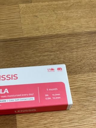 렌시스 LENSSIS [ 렌시스 ] 수채화 색감의 맑은 렌즈 ＃스텔라시리즈  1개월용 ｜ 2컬러 중 택1 ｜ — 5점을 준 리뷰어가 2021년 6월 올린 사용 사진