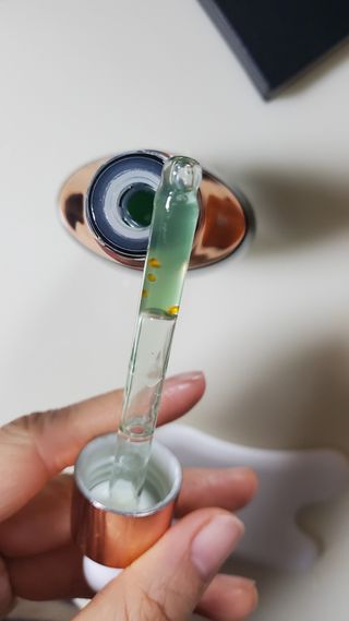 애디팬더 미생물 바이오 SF앰플 블루/그린 — 4점을 준 리뷰어가 2021년 3월 올린 사용 사진