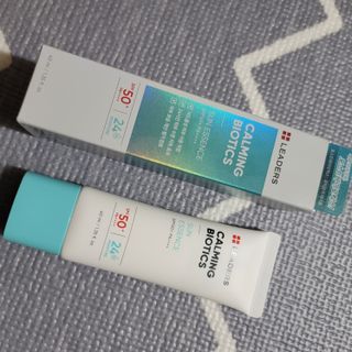 리더스코스메틱 리더스 카밍 바이오틱스 선 에센스 SPF 50+ PA++++ — 5점을 준 리뷰어가 2022년 6월 올린 사용 사진