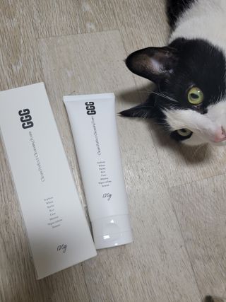 지지지 클린 퍼펙트 클렌징폼 120g — 5점을 준 리뷰어가 2022년 2월 올린 사용 사진