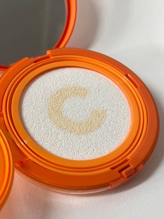 광동생활건강 MF[광동] 비타500✨주름개선·미백·SPF50+🌞퍼펙트쉴드 빅 선쿠션 본품 — 5점을 준 리뷰어가 2024년 5월 올린 사용 사진