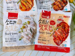 굽네몰 [굽네] 소스가 맛있는 닭가슴살 슬라이스 4종 — 4점을 준 리뷰어가 2021년 11월 올린 사용 사진