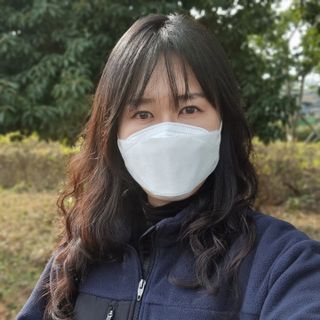나무드 [50매입] 국내생산 KF94 크린웰 황사방역용 마스크 대형 — 5점을 준 리뷰어가 2021년 11월 올린 사용 사진