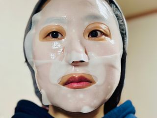 x[웰더마] 프리미엄 사파이어 콜라겐 임팩트 피팅 마스크(4매입/1BOX) — 5점을 준 리뷰어가 2023년 12월 올린 사용 사진
