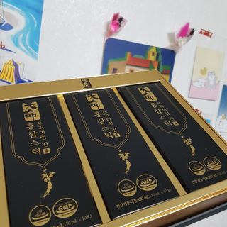 헬스업_천명진프리미엄홍삼스틱_10ml x 30포 — 4점을 준 리뷰어가 2021년 2월 올린 사용 사진