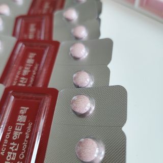 [리노브] 4세대 활성엽산 액티폴릭 270mg x 30정 — 5점을 준 리뷰어가 2022년 8월 올린 사용 사진