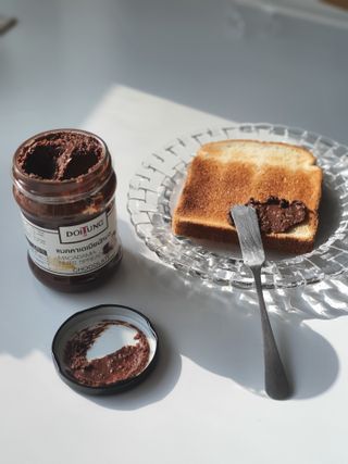 도이퉁 마카다미아 스프레드 200g 오리지널 초콜릿 — 5점을 준 리뷰어가 2021년 3월 올린 사용 사진