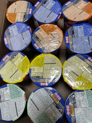 NISSIN 닛신 컵누들  4종 - 씨푸드오리지날, 씨푸드 스파이시, 씨푸드 커리, 씨푸드 XO소스 — 5점을 준 리뷰어가 2022년 12월 올린 사용 사진