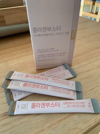 더리틀스 콜라겐부스터 — 5점을 준 리뷰어가 2022년 12월 올린 사용 사진