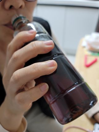 무라벨 바리스타룰스 디카페인 아메리카노 — 5점을 준 리뷰어가 2024년 4월 올린 사용 사진