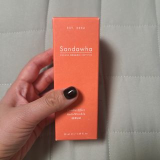 산다화 더블 이펙트 안티 링클 세럼 50ml — 5점을 준 리뷰어가 2022년 10월 올린 사용 사진