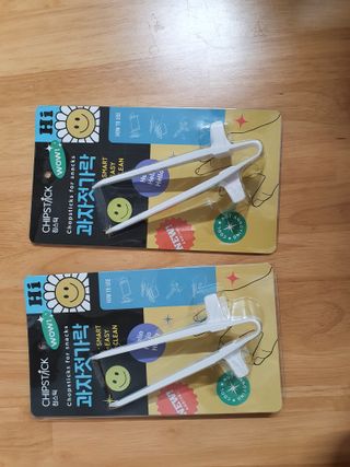칩스틱 과자젓가락 게이밍젓가락 2ea / KC인증 식품용 — 5점을 준 리뷰어가 2021년 11월 올린 사용 사진