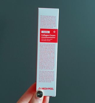 메디필 레드 락토 콜라겐 크림 — 5점을 준 리뷰어가 2021년 1월 올린 사용 사진