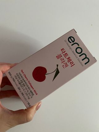 이롬 erom 타트체리 콜라겐 — 3점을 준 리뷰어가 2021년 3월 올린 사용 사진