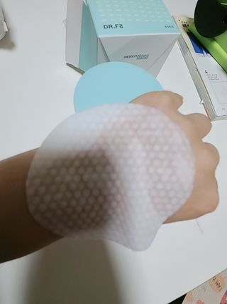 닥터에프파이브 데일리 리프레쉬 필링 토닝 패드 60매 — 5점을 준 리뷰어가 2022년 7월 올린 사용 사진