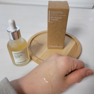 로자펠로 시카 앰플 50ml EGF 재생 미백 비타민 — 5점을 준 리뷰어가 2021년 2월 올린 사용 사진