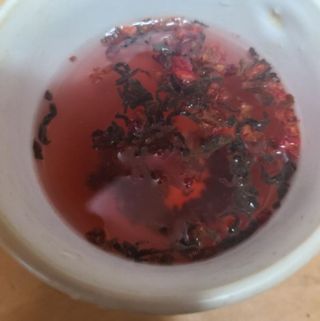 마시다 붉은 석양 빛을 담은 프리미엄 수제 블렌딩 홍차, 레드선셋블랙티 — 5점을 준 리뷰어가 2021년 3월 올린 사용 사진