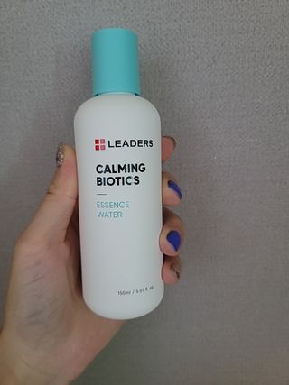 리더스코스메틱 리더스 카밍 바이오틱스 에센스 워터 — 5점을 준 리뷰어가 2021년 7월 올린 사용 사진