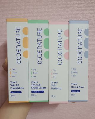코드네이처 비아미 퍼펙트 케어 4종 — 3점을 준 리뷰어가 2021년 6월 올린 사용 사진