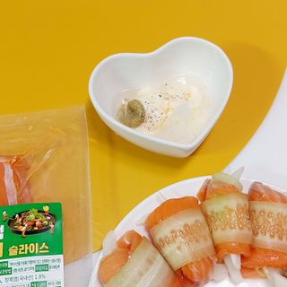 밸런스 다이어트랩 밸다랩 프리미엄 훈제연어 슬라이스 120g — 5점을 준 리뷰어가 2023년 5월 올린 사용 사진