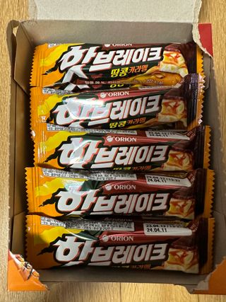 핫브레이크 땅콩카라멜 — 5점을 준 리뷰어가 2023년 5월 올린 사용 사진