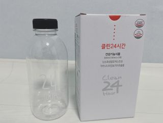 클린24시간 1BOX(5포) + 전용보틀(500ml) — 5점을 준 리뷰어가 2023년 5월 올린 사용 사진