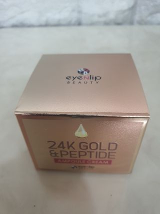 아이앤립 / EYENLIP 아이앤립 24K 골드 N 펩타이드 앰플 크림 — 5점을 준 리뷰어가 2021년 4월 올린 사용 사진