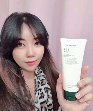 라로지크 X3 리페어 퍼퓸 헤어팩 150mℓ — 5점을 준 리뷰어가 2021년 12월 올린 사용 사진