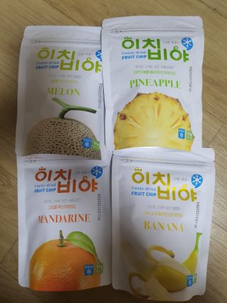 동결건조 과일칩 이치비야 4종 set — 5점을 준 리뷰어가 2021년 9월 올린 사용 사진
