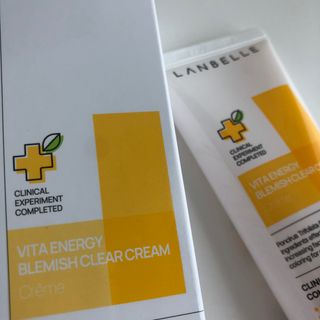 랑벨 비타 에너지 잡티 크림 75ml (피부 속 기미완화크림) — 5점을 준 리뷰어가 2022년 6월 올린 사용 사진