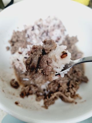 [구매평]양반 동원 양반 100밥 흑미밥, 130g, 12개 — 5점을 준 리뷰어가 2025년 4월 올린 사용 사진