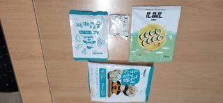 해풀잎 누구나 김밥*1ea [(혼합야채 35g *1ea,  김밥김 (5g, 5ea),  양념간장 (6g, 5ea), 참기름(5g, 2ea)] — 5점을 준 리뷰어가 2022년 7월 올린 사용 사진