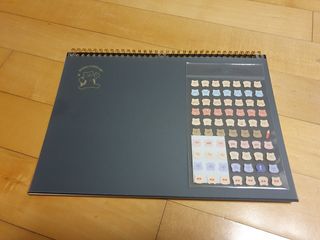 리훈 곰부 체크리스트+ 곰부 리무버블스티커 1장 — 4점을 준 리뷰어가 2021년 4월 올린 사용 사진
