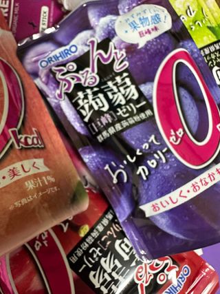 ORIHIRO 오리히로 곤약젤리 제로칼로리 130g 4종 4팩(맛별로 1팩씩) — 5점을 준 리뷰어가 2023년 3월 올린 사용 사진